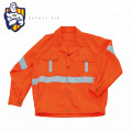 Finely processed High Visibility Yellow and black Reflective Jacket Custom jacket